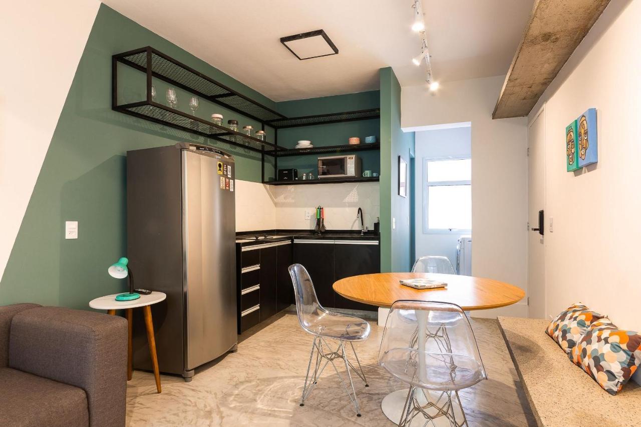 Apto Faria Lima - Pinheiros Com Ar Cond E Wi-fi Apartamento São Paulo